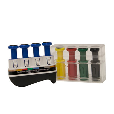 [10-3744S] Digi-Flex Multi, Progressive Starter Pack, Frame, 8 Buttons (4 Blue, 1 Yellow, 1 Red, 1 Green, 1 Black)