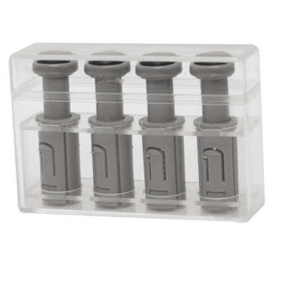 [10-3756-4] Digi-Flex Multi, 4 Additional Finger Buttons with Box - Silver (XX-Heavy)