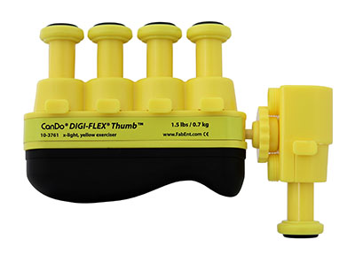 [10-3761] Digi-Flex Thumb - Yellow (x-light)