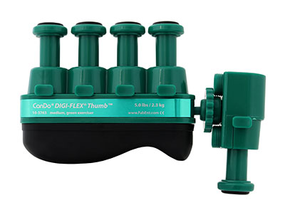 [10-3763] Digi-Flex Thumb - Green (medium)