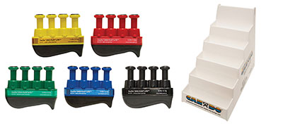 [10-3798] Digi-Flex LITE - Set of 5 (1 each: yellow, red, green, blue, black) with Plastic Stand