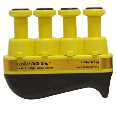 [10-3811] CanDo Digi Grip - Yellow (x-light)