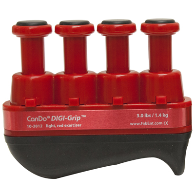[10-3812] CanDo Digi Grip - Red (light)