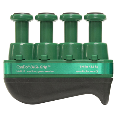 [10-3813] CanDo Digi Grip - Green (medium)