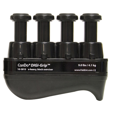 [10-3815] CanDo Digi Grip - Black (x-heavy)
