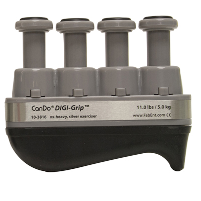 [10-3816] CanDo Digi Grip - Silver (xx-heavy)