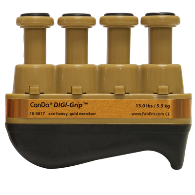[10-3817] CanDo Digi Grip - Gold (xxx-heavy)