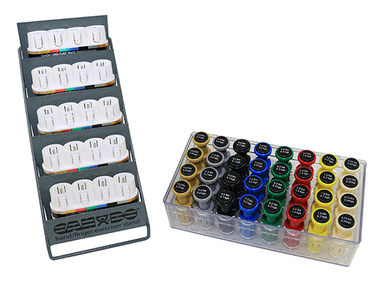[10-3840] Digi-Flex Multi Small Clinic Pack, Deluxe (5 bases plus 32 button sets in case w/rack)