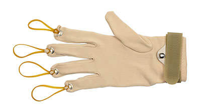 [10-4001R] CanDo Standard Finger Flexion Glove, L/XL Right