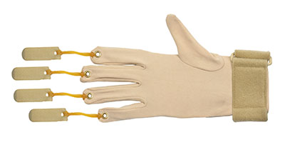 [10-4002R] CanDo Deluxe Finger Flexion Glove, S/M Right