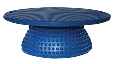 [10-1724] CanDo Board-on-Stone Balance Trainer - 30" Diameter Platform and 13" Stone
