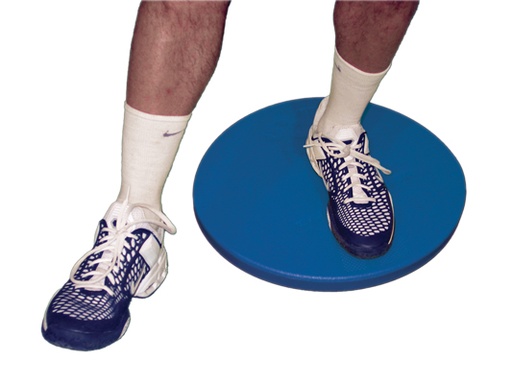 [10-1752] CanDo home balance board - for Right leg - Blue - 250 lb capacity