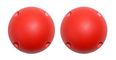 [10-1761-2] CanDo MVP Balance System - Red Ball - Level 2 - PAIR