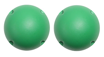 [10-1762-2] CanDo MVP Balance System - Green Ball - Level 3 - PAIR