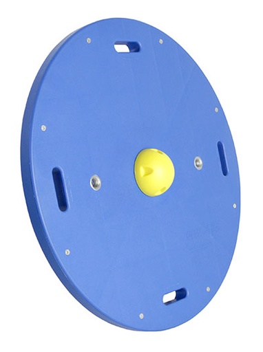 [10-2020] CanDo Balance Board Combo 16" circular wobble/rocker board - 1" height - yellow