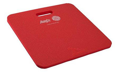 [32-1298R] Airex Seat Cushion, 16" x 16" x .6", Red