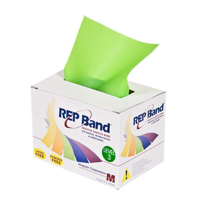 [10-1076] REP Band exercise band - latex free - 6 yard - lime, level 3
