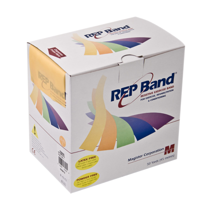 [10-1089] REP Band exercise band - latex free - 50 yard - peach, level 1