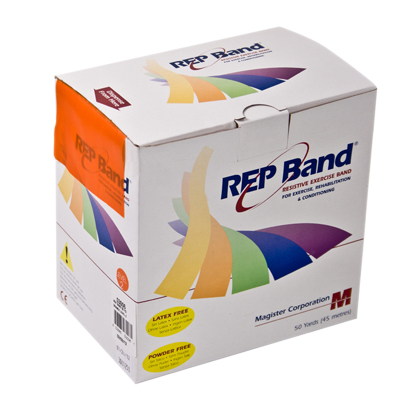 [10-1090] REP Band exercise band - latex free - 50 yard - orange, level 2