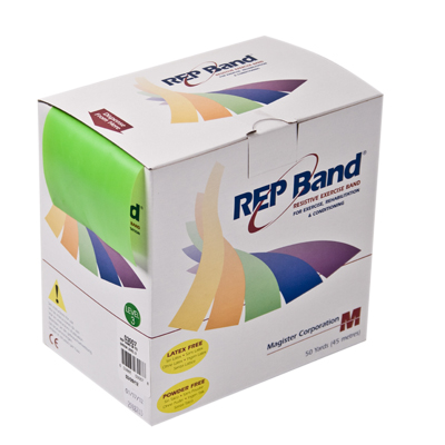 [10-1091] REP Band exercise band - latex free - 50 yard - lime, level 3