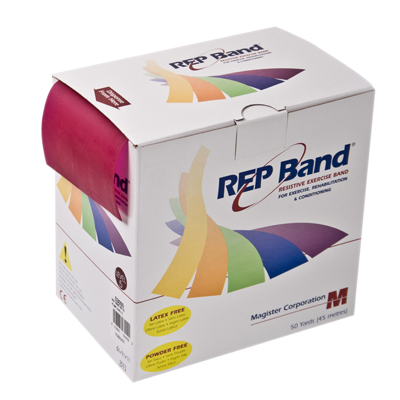 [10-1093] REP Band exercise band - latex free - 50 yard - plum, level 5