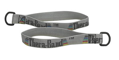 [10-1590] TheraBand Exercise Station, Accessory, Assist Strap with D-Ring, Pair