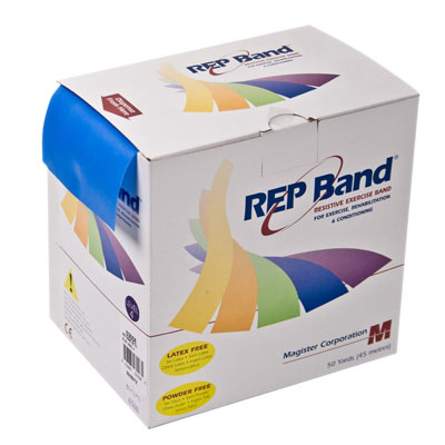 [10-1913] REP Band Twin-Pak - latex-free - 100 yard (2 x 50 yard boxes) - blueberry, level 4