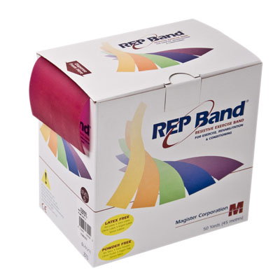 [10-1914] REP Band Twin-Pak - latex-free - 100 yard (2 x 50 yard boxes) - plum, level 5