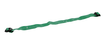[10-3203] CanDo Adjustable Exercise Band, Green - medium