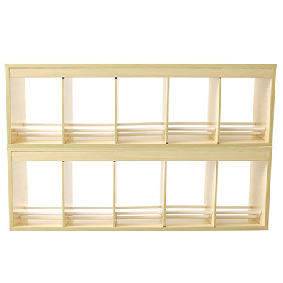 [10-5105] CanDo exercise band rack, plastic, 10 rolls