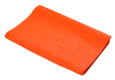 [10-6162] Val-u-Band Resistance Bands, Pre-Cut Strip, 5', Orange-Level 2/7, Latex-Free