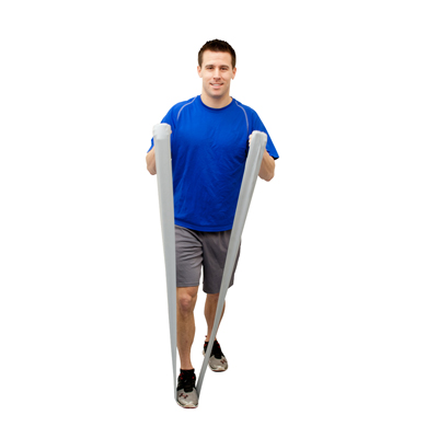 [10-6216] Val-u-Band Resistance Bands, Dispenser Roll, 6 Yds., Mushroom-Level 6/7, Contains Latex