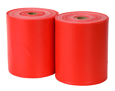 [10-6332] Sup-R Band Latex-Free Exercise Band - Twin-Pak - 100 yard - (2 - 50 yard boxes) - Red