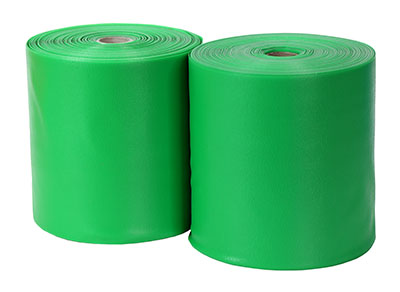 [10-6333] Sup-R Band Latex-Free Exercise Band - Twin-Pak - 100 yard - (2 - 50 yard boxes) - Green