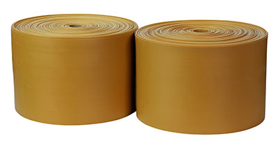 [10-6337] Sup-R Band Latex Free Exercise Band - Twin-Pak - 100 yard (2 - 50-yard boxes) - Gold
