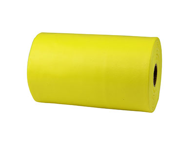 [10-6341] Sup-R Band Latex Free Exercise Band - 25 yard roll - Yellow - x-light