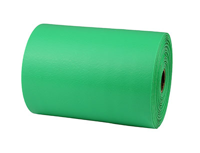 [10-6343] Sup-R Band Latex Free Exercise Band - 25 yard roll - Green - medium
