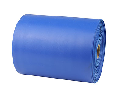 [10-6344] Sup-R Band Latex Free Exercise Band - 25 yard roll - Blue - heavy