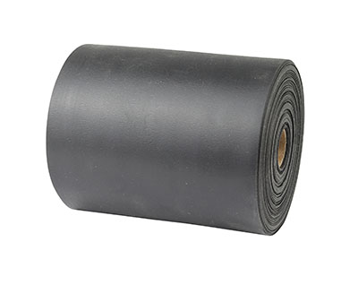 [10-6345] Sup-R Band Latex Free Exercise Band - 25 yard roll - Black - x-heavy