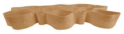 [10-6600] CanDo Multi-Grip Exerciser, 6 Foot Exerciser, XX-Light, Tan