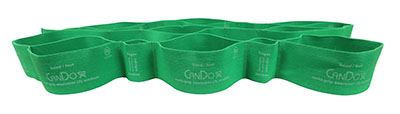 [10-6603] CanDo Multi-Grip Exerciser, 6 Foot Exerciser, Medium, Green