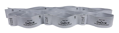 [10-6606-24] CanDo Multi-Grip Exerciser, 6 Foot Exerciser, XX-Heavy, Silver, Case of 24