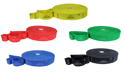 [10-6618] CanDo Multi-Grip Exerciser, 30 yard, set of 5 (1 ea: yellow through black)