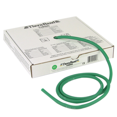 [10-1313] TheraBand exercise tubing - 25' roll - Green - heavy