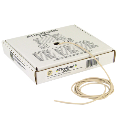 [10-1320] TheraBand exercise tubing - 100 foot roll - Tan - extra thin