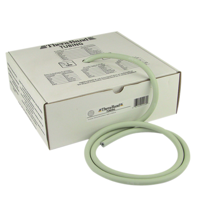 [10-1326] TheraBand exercise tubing - 100 foot roll - Silver - super heavy