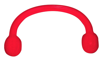 [10-1932] CanDo Jelly Expander Single Exerciser - red - light