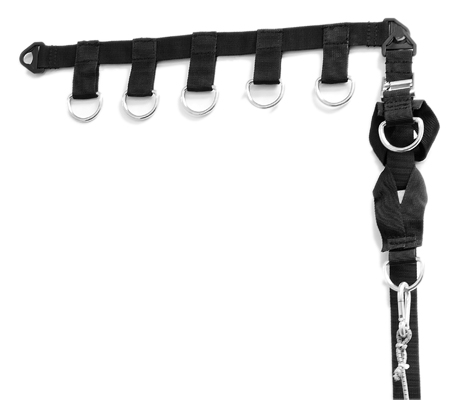 [10-5152] CanDo webbing wall mount strap, 5.5' long