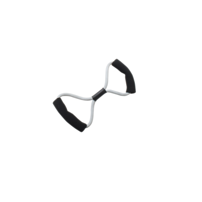 [10-5576] CanDo Tubing BowTie Exerciser - 14" - Silver - xx-heavy