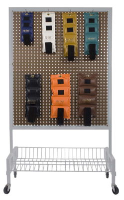 [10-0251] The Cuff Original Ankle and Wrist Weight, 7 Piece Set with Rack (1 each: 1, 2, 3, 4, 5, 7.5, 10 lb.)